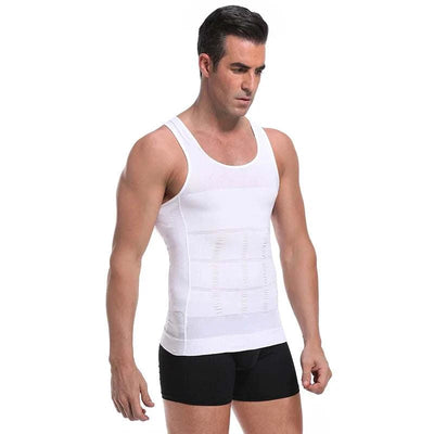 Men Waist Trainer Shaper Vest – Posture & Tummy Control
