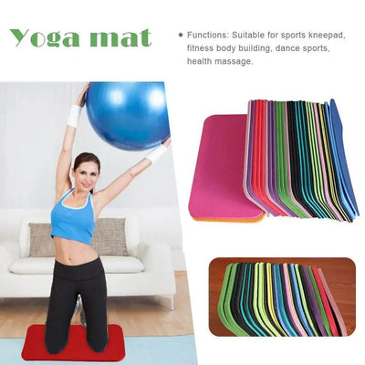 Non-Slip Yoga Knee Pad – Cushion Support for Pilates & Planks