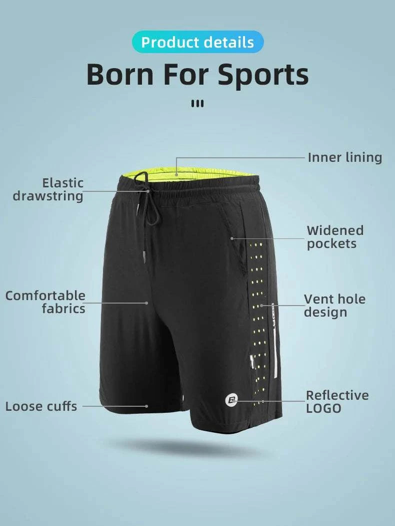 ROCKBROS Cycling Shorts – Breathable Padded Bike Underwear