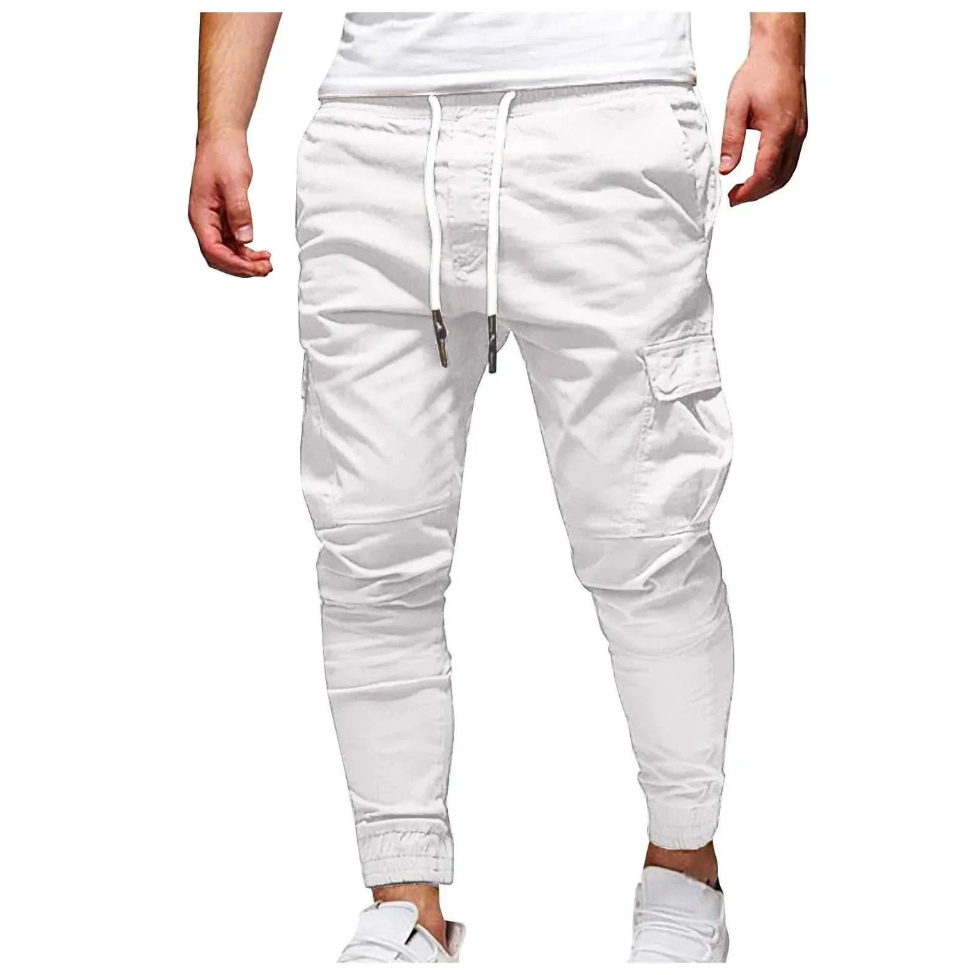 Men's white outdoor waterproof hiking pants breathable quick-dry camping summer hiking trousers