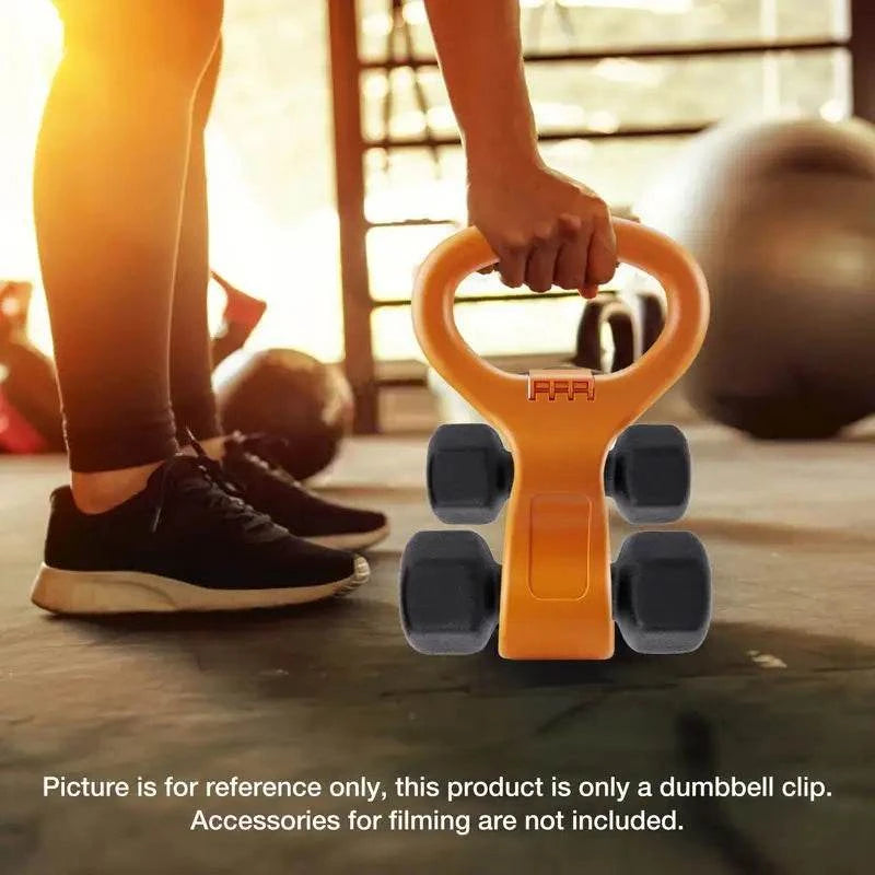 Adjustable Kettle Grip – Convert Dumbbells to Kettlebells