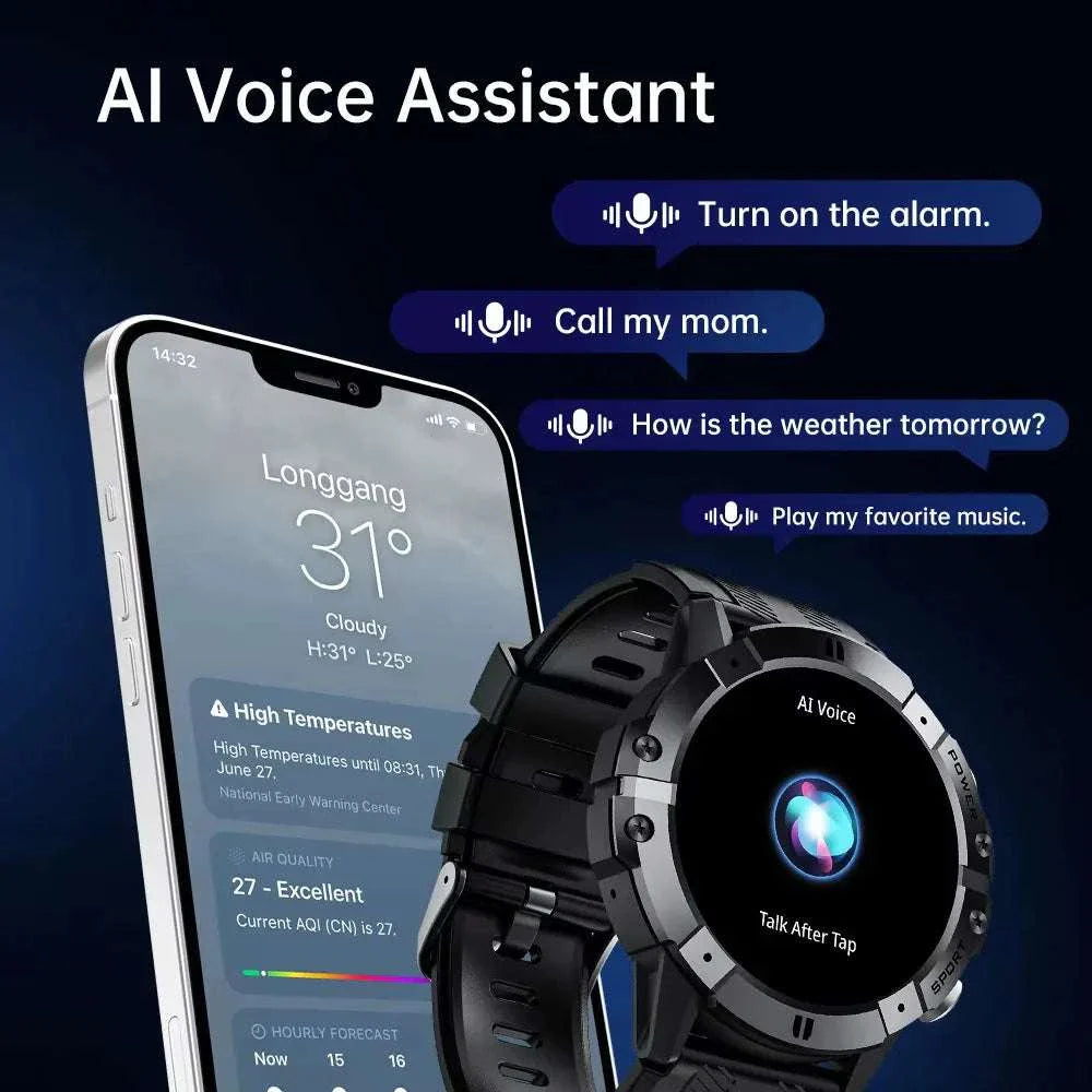 CUBOT C29 Smartwatch – 120 Sports Modes & Health Tracking