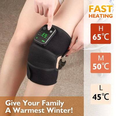 Heated Shoulder Support Brace – Vibration & Pain Relief