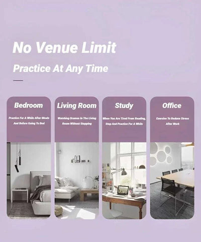 Four-tube pedal tensioner resistance band for home workout ab training in bedroom, living room, study, and office settings