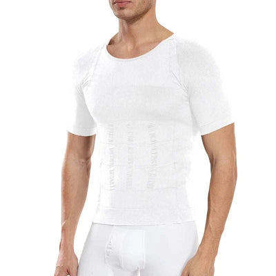 Men's Compression Shaper Shirt – Slimming Tummy Control Top