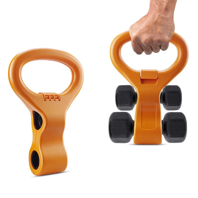 Adjustable Kettle Grip – Convert Dumbbells to Kettlebells
