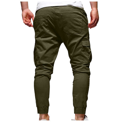 Men's outdoor waterproof hiking pants in olive green, breathable and quick-dry, perfect for camping summer hiking