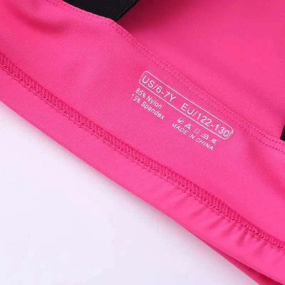 Girls High Support Sports Vest – Running & Yoga Top (5-13 Years)