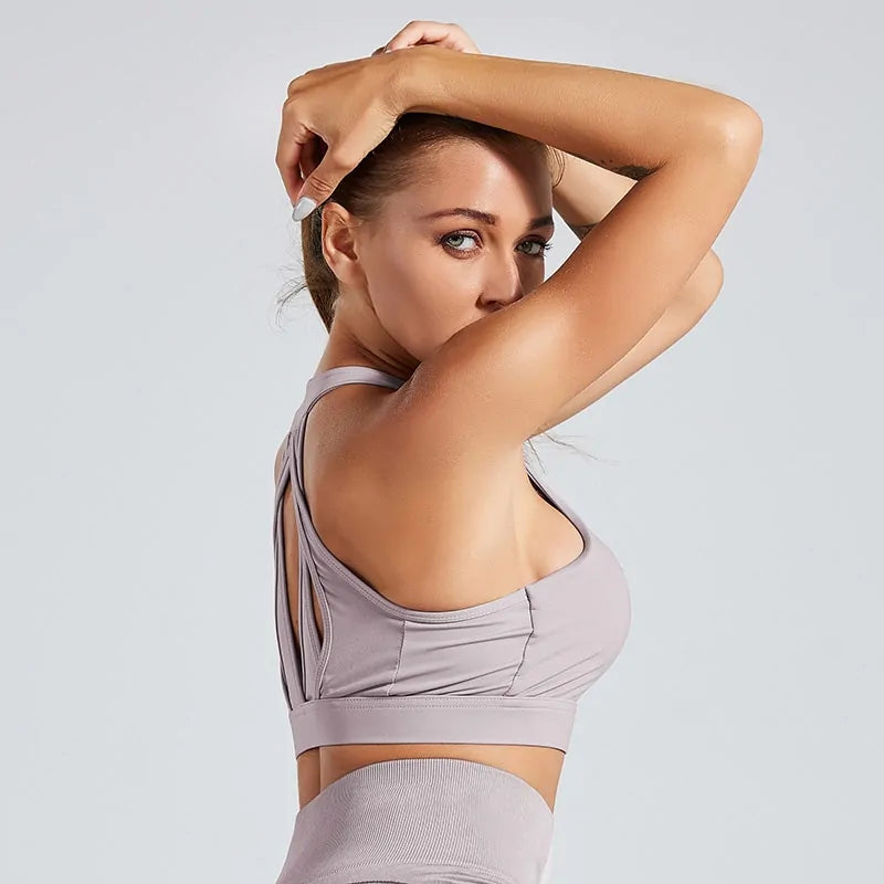 Mesh Patchwork Workout Tank Top